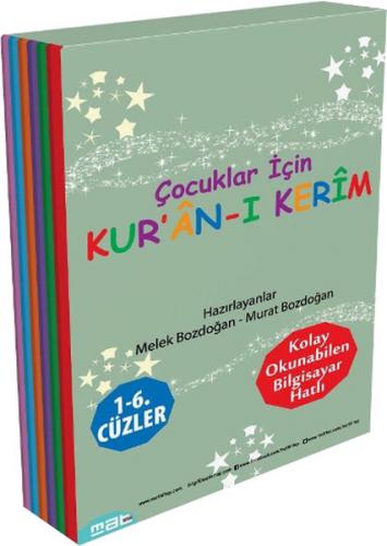 Kurye Kitabevi - Çocuklar İçin Kuranı Kerim 1-6. Cüzler