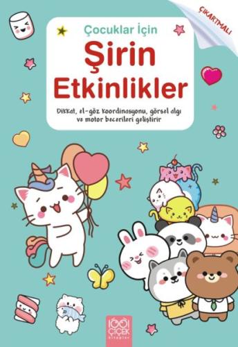 Kurye Kitabevi - Çocuklar için Şirin Etkinlikler - Çıkartmalı