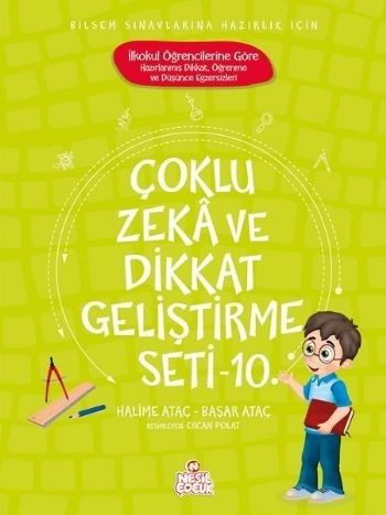 Kurye Kitabevi - Çoklu Zeka ve Dikkat Geliştirme Seti 10 Kitap