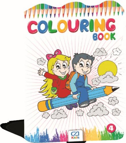 Kurye Kitabevi - Colouring Book - 4 (CA.1014)