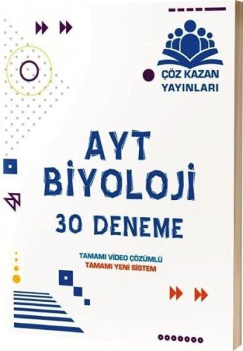 Kurye Kitabevi - Çöz Kazan AYT Biyoloji 30 lu Deneme Sınavı-YENİ