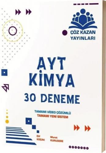 Kurye Kitabevi - Çöz Kazan AYT Kimya 30 lu Deneme Sınavı-YENİ