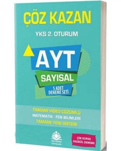 Kurye Kitabevi - Çöz Kazan AYT Sayısal 5 li Deneme Sınavı-YENİ