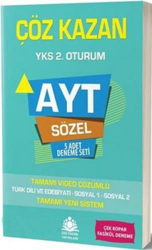 Kurye Kitabevi - Çöz Kazan AYT Sözel 5 li Deneme Sınavı-YENİ