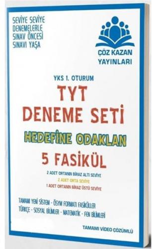 Kurye Kitabevi - Çöz Kazan TYT 5 Fasikül Deneme Seti-YENİ