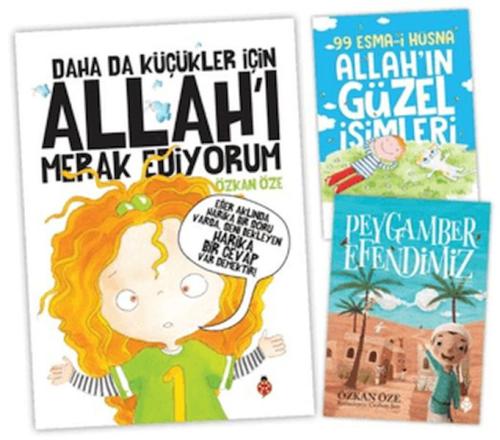 Kurye Kitabevi - Daha Da Küçükler İçin Dini Kitaplar Seti (3 Kitap)