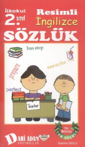 Kurye Kitabevi - Dahi Adam 2. Sınıf Resimli İngilizce Sözlük