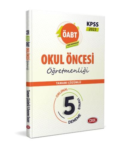 Kurye Kitabevi - Data 2023 Öabt Okul Öncesi Öğretmenliği Tamamı Çözüml