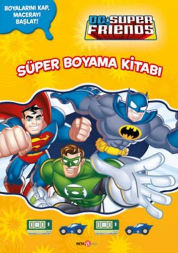 Kurye Kitabevi - Dc Super Friends Süper Boyama Kitabı