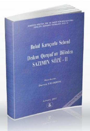 Kurye Kitabevi - Dedem Qorqud'un Dilinden Sazımın Sözü 2