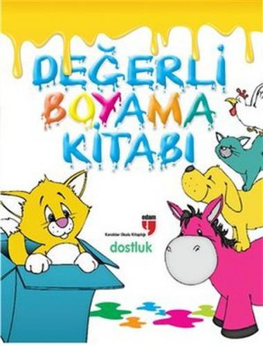 Kurye Kitabevi - Değerli Boyama Kitabı - Dostluk