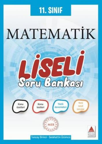 Kurye Kitabevi - Delta 11. Sınıf Matematik Liseli Soru Bankası-YENİ