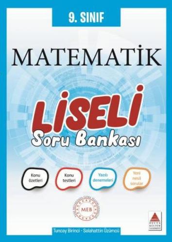 Kurye Kitabevi - Delta 9. Sınıf Matematik Liseli Soru Bankası-YENİ