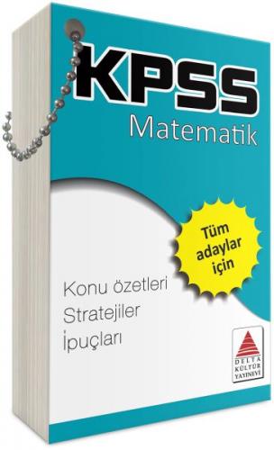 Kurye Kitabevi - Delta KPSS Matematik Strateji Kartları-Tüm Adaylar İç