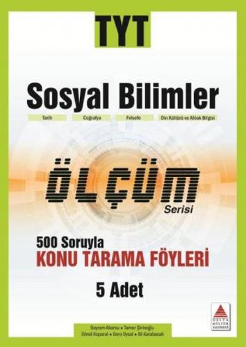 Kurye Kitabevi - Delta TYT Sosyal Bilimler Konu Tarama Fasikülleri-Ölç