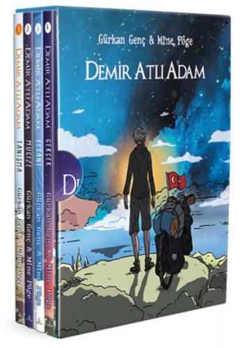 Kurye Kitabevi - Demir Atlı Adam Ciltli Set 4 Kitap Takım