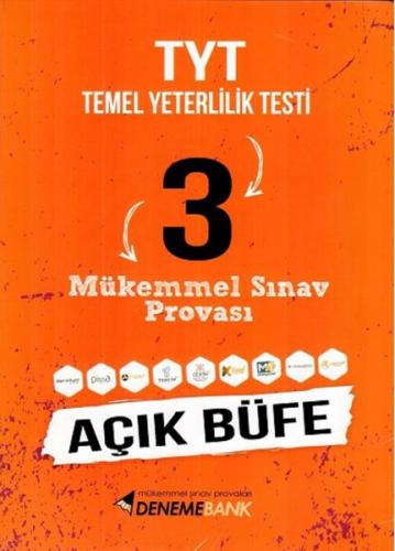 Kurye Kitabevi - DenemeBank TYT Açık Büfe 3 Mükemmel Sınav Provası-YEN