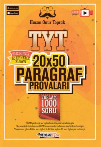 Kurye Kitabevi - DenemeBank TYT 20X50 Paragraf Provaları-YENİ