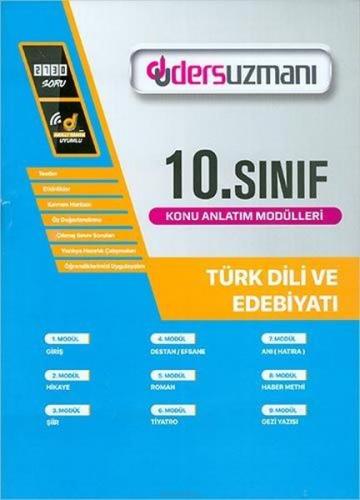 Kurye Kitabevi - Ders Uzmanı 10. Sınıf Türk Dili ve Edebiyatı Ders Uzm