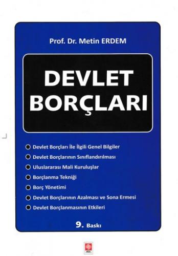 Kurye Kitabevi - Devlet Borçları-Metin Erdem