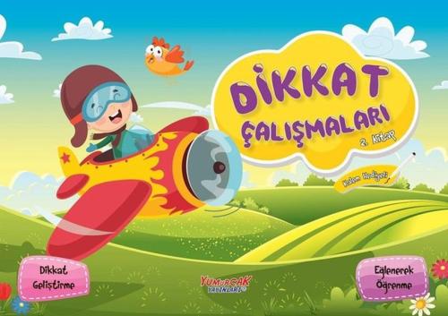 Kurye Kitabevi - Dikkat Çalışmaları 2. Kitap (Kalem Hediyeli)