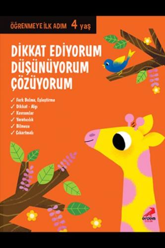 Kurye Kitabevi - Öğrenmeye İlk Adım-Dikkat Ediyorum Düşünüyorum Çözüyo