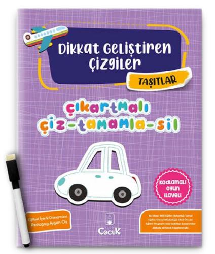 Kurye Kitabevi - Dikkat Geliştiren Çizgiler – Taşıtlar