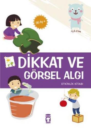 Kurye Kitabevi - Dikkat ve Görsel Algı Etkinlik Kitabı 36 Ay