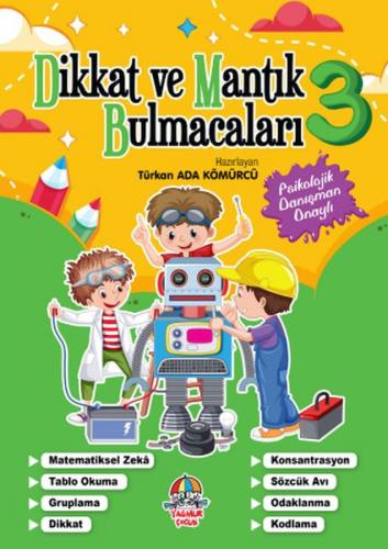 Kurye Kitabevi - Dikkat ve Mantık Bulmacaları 3