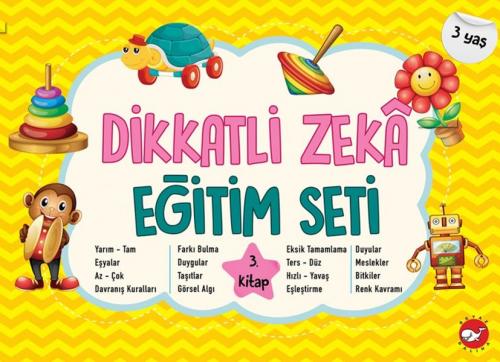 Kurye Kitabevi - Dikkatli Zeka Eğitim Seti 3. Kitap 3