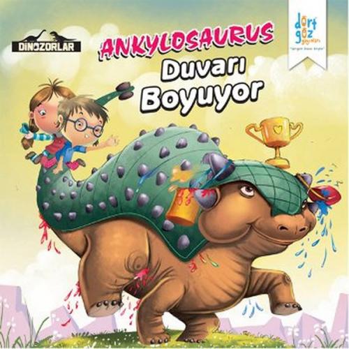 Kurye Kitabevi - Dinozorlar Ankylosaurus Duvarı Boyuyor