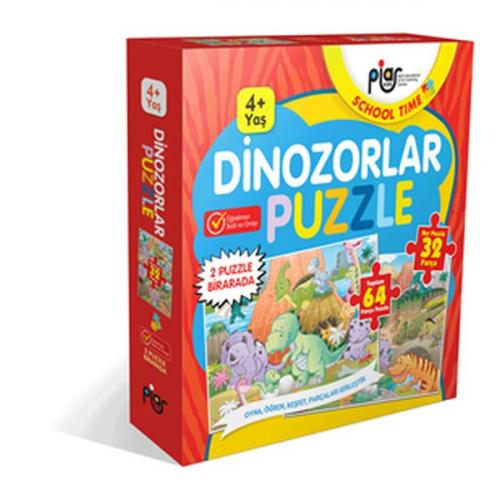 Kurye Kitabevi - Dinozorlar Puzzle