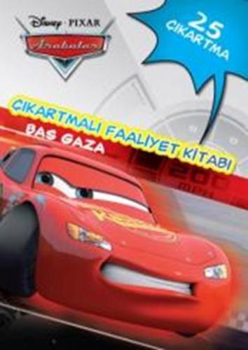 Kurye Kitabevi - Disney Arabalar Çıkartmalı Faaliyet Kitabı Bas Gaza