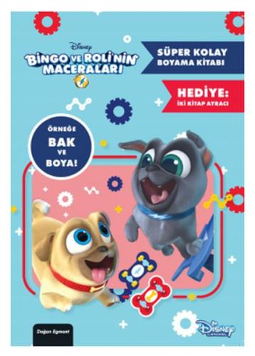 Kurye Kitabevi - Disney Bingo ve Rolinin Maceraları Süper Kolay Boyama