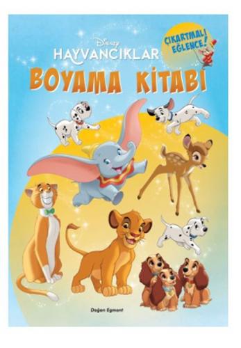 Kurye Kitabevi - Disney Hayvancıklar Boyama Kitabı