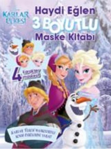 Kurye Kitabevi - Disney Karlar Ülkesi 3 Boyutlu Maske Kitabı