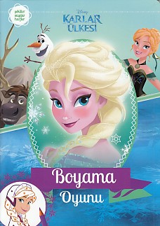 Kurye Kitabevi - Disney Karlar Ülkesi - Boyama Oyunu