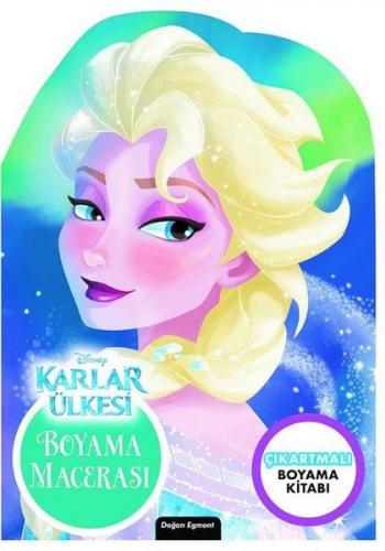 Kurye Kitabevi - Disney Karlar Ülkesi Özel Kesimli Boyama Macerası