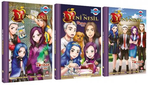 Kurye Kitabevi - Disney Manga Yeni Nesil Özlü Kötüler Üçlemesi 3 Kitap