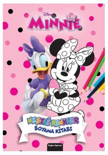 Kurye Kitabevi - Disney Minnie Neseli Renkler Boyama Kitabi