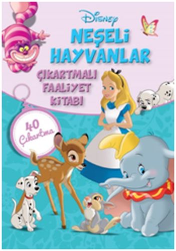 Kurye Kitabevi - Disney Klasik Neşeli Hayvanlar Çıkartmalı Faaliyet Ki