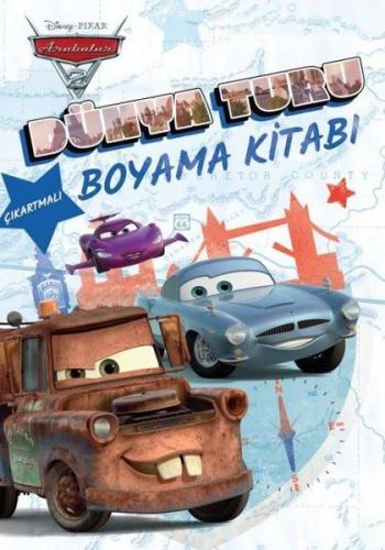 Kurye Kitabevi - Disney Pixar Arabalar 2 - Dünya Turu Boyama Kitabı