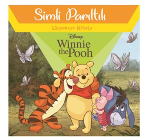 Kurye Kitabevi - Disney Winnie The Pooh Simli Parıltılı Boyama Kitabı