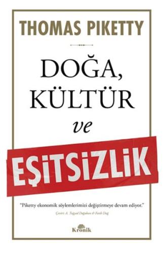 Kurye Kitabevi - Doğa, Kültür ve Eşitsizlik