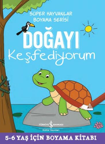 Kurye Kitabevi - Doğayı Keşfediyorum - Süper Hayvanlar Boyama Serisi