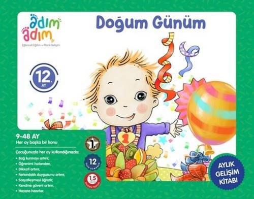 Kurye Kitabevi - Doğum Günüm - 12. Ay Gelişim Kitabı