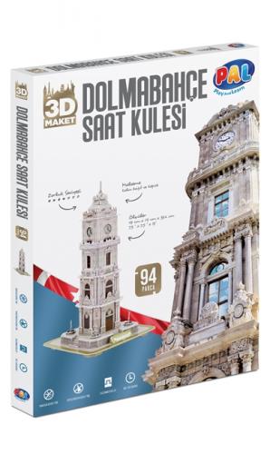 Kurye Kitabevi - Dolmabahçe Saat Kulesi 3D Puzzle 93 Parça