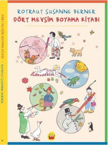 Kurye Kitabevi - Dört Mevsim Boyama Kitabı