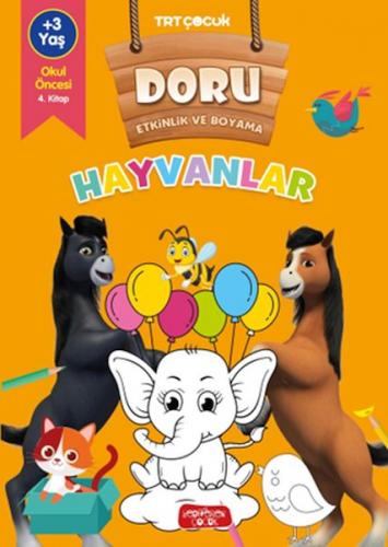 Kurye Kitabevi - Doru Etkinlik ve Boyama - Hayvanlar