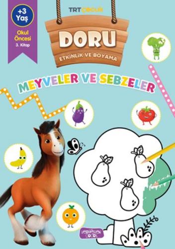 Kurye Kitabevi - Doru Etkinlik ve Boyama Meyveler ve Sebzeler